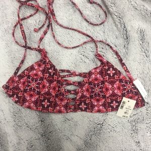 NWT bikini top XS